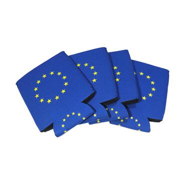 Blikjeskoeler vlag EU vooraanzicht