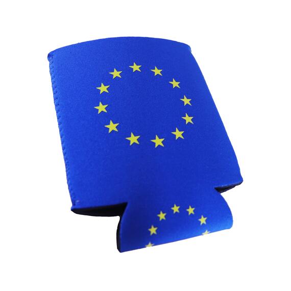 Blikjeskoeler vlag EU detail