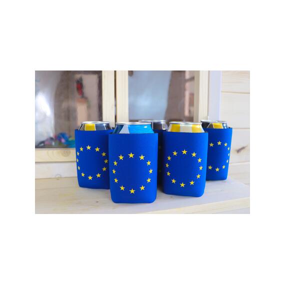 Blikkenkoeler vlag EU in gebruik