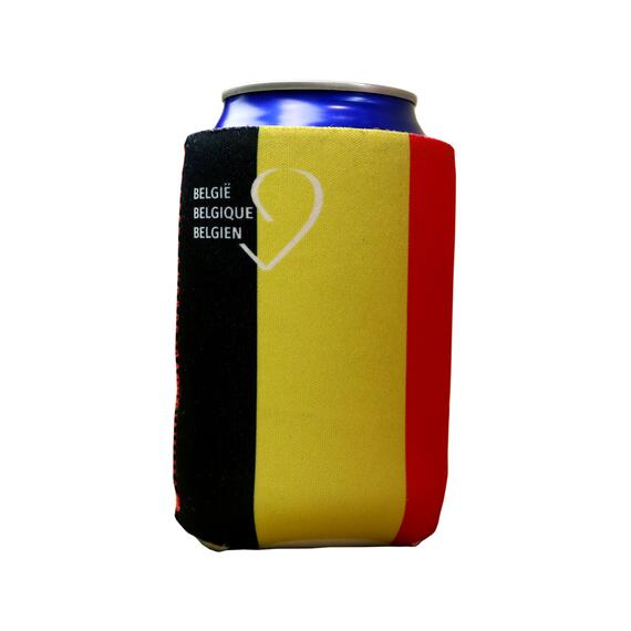 Blikkenkoeler vlag België in gebruik