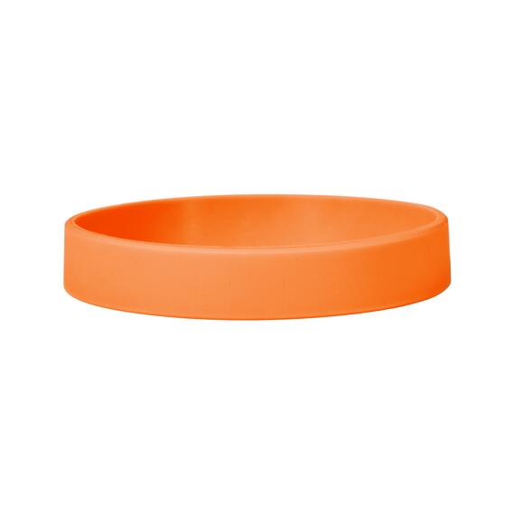 Siliconen Armbanden Oranje - voor Volwassenen detailweergave