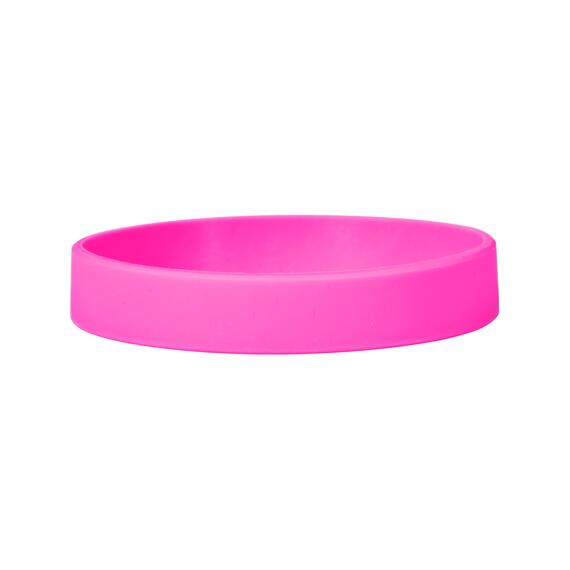 Siliconen Armbanden Roze - voor Volwassenen detailweergave