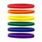 Smalle siliconen armbanden Mix Rainbow - voor kinderen voorkant